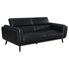 Shania Black 2 Pc Sofa Set