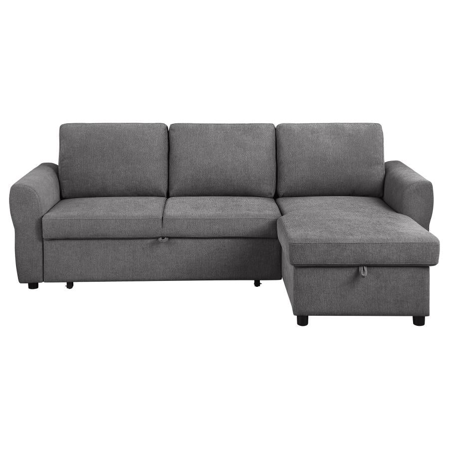 Samantha Grey Sleeper Sectional