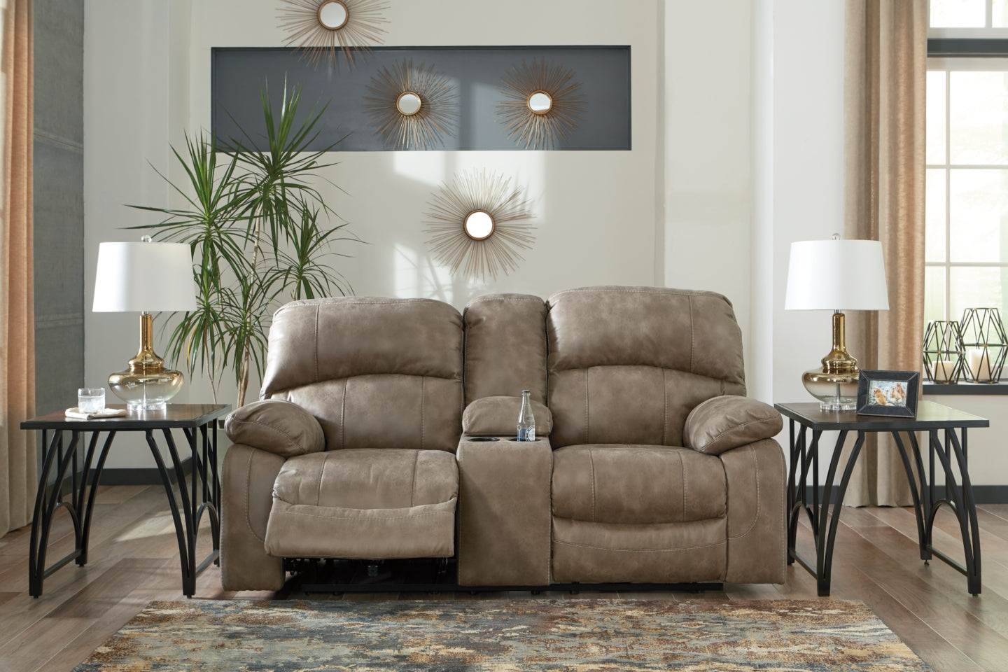 Dunwell Power Reclining Loveseat with Console