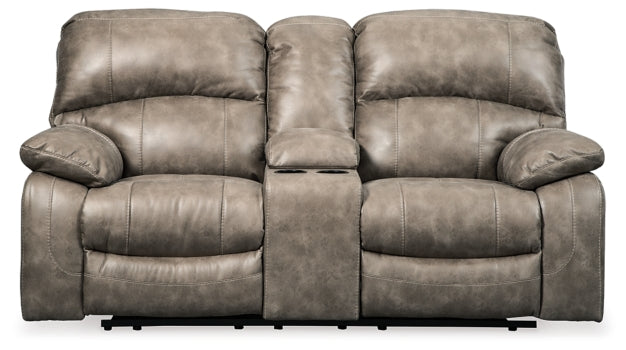 Dunwell Power Reclining Loveseat with Console