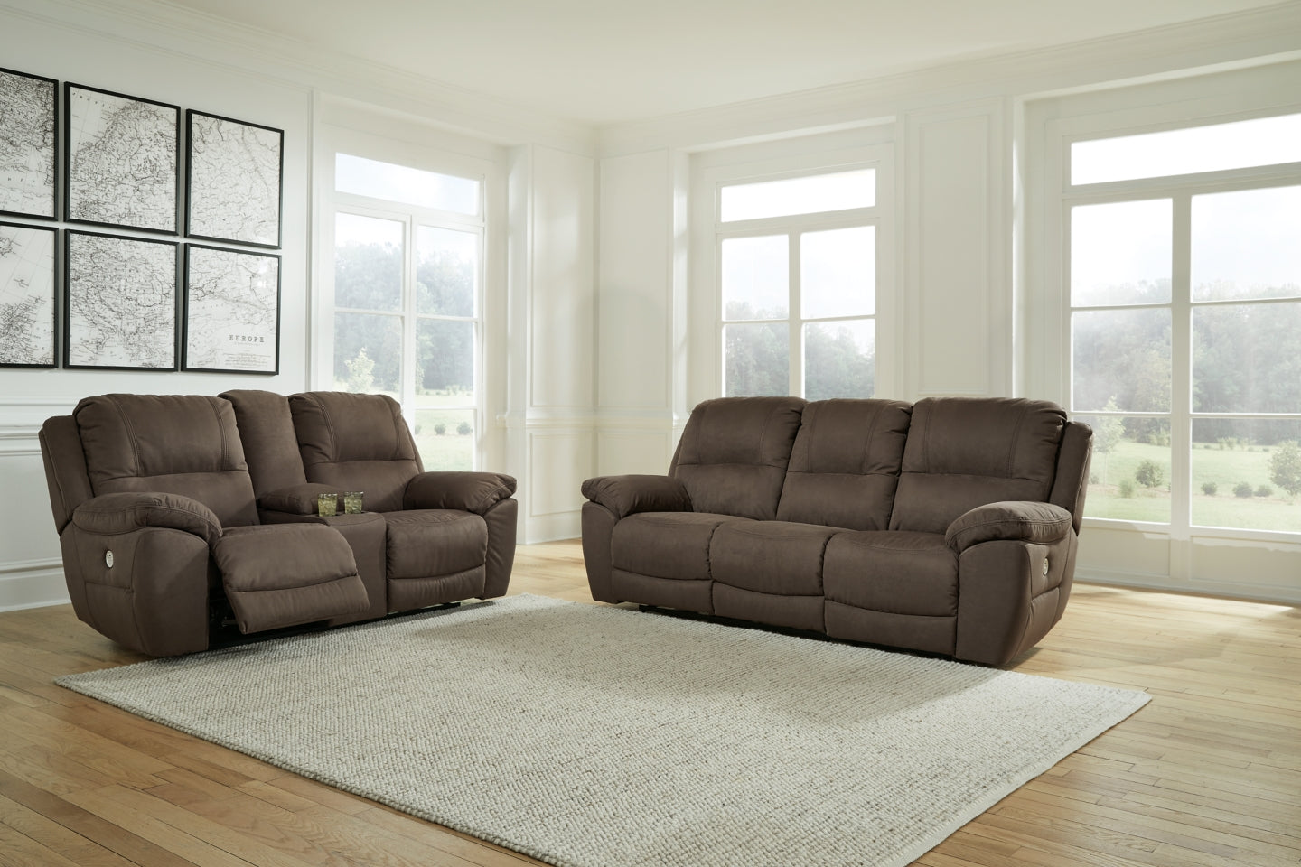 Next-Gen Gaucho Sofa, Loveseat and Recliner - PKG013092