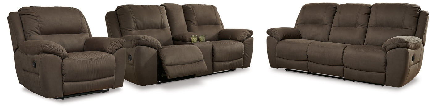 Next-Gen Gaucho Sofa, Loveseat and Recliner - PKG013090