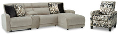 Colleyville 4-Piece Sectional with Recliner - PKG008157