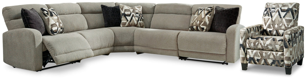 Colleyville 4-Piece Sectional with Recliner - PKG008159