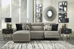 Colleyville 3-Piece Sectional with Recliner - PKG008158