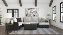 Bilgray 3-Piece Sectional with Ottoman - PKG008951