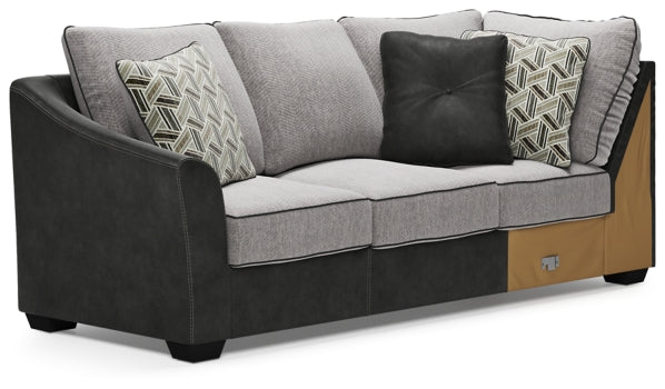 Bilgray 3-Piece Sectional with Ottoman - PKG008951