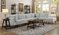 Churchill Grey 6 Pc Sectional