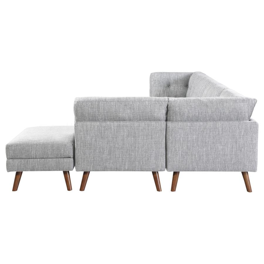 Churchill Grey 6 Pc Sectional