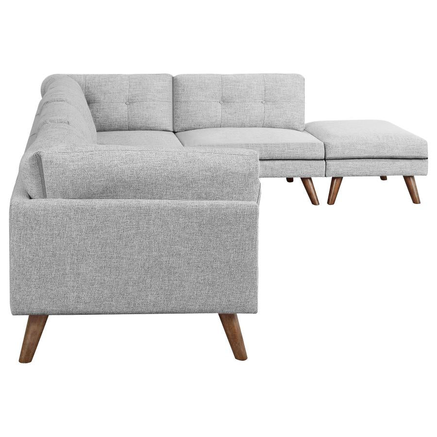 Churchill Grey 6 Pc Sectional