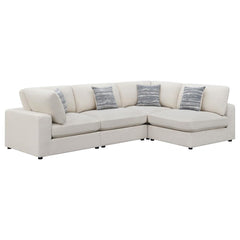 Serene Beige 4 Pc Sectional
