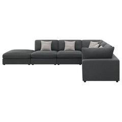 Serene Grey 6 Pc Sectional