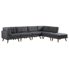 Churchill Grey 6 Pc Sectional