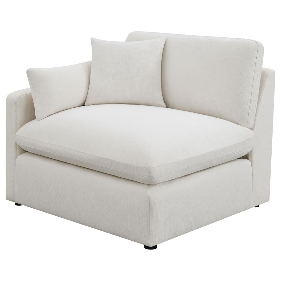 Hobson Ivory 6 Pc Sectional