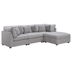 Cambria Grey 4 Pc Sectional