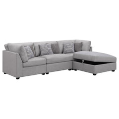 Cambria Grey 4 Pc Sectional
