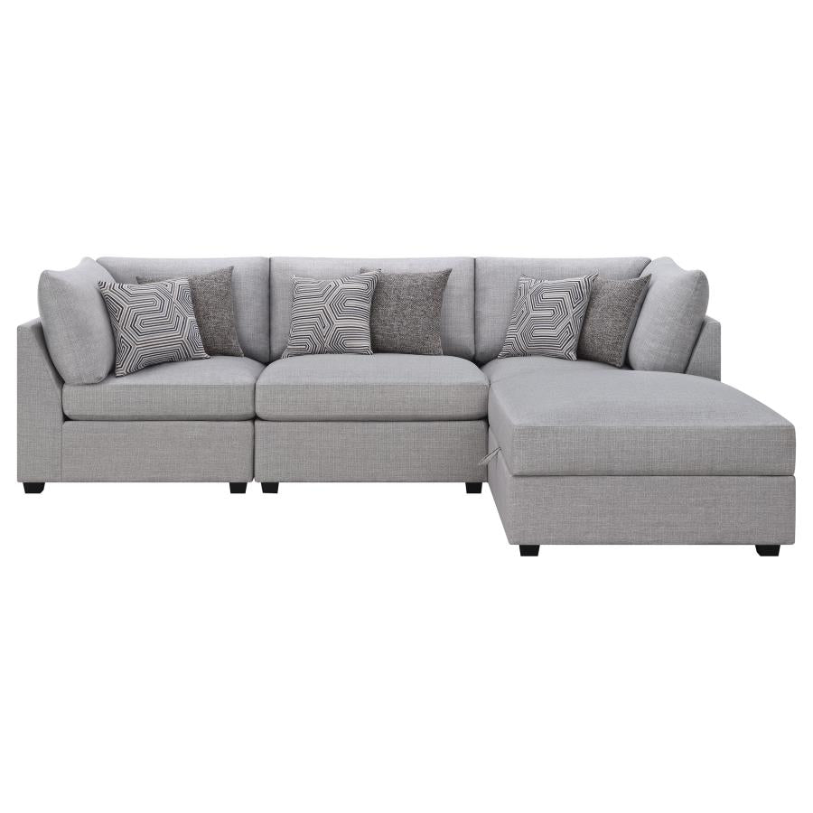 Cambria Grey 4 Pc Sectional