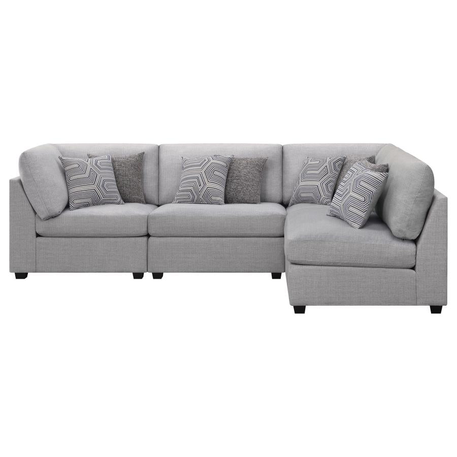 Cambria Grey 4 Pc Sectional