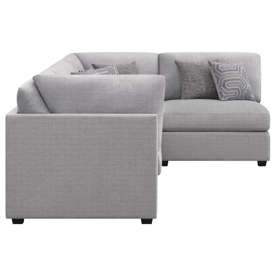 Cambria Grey 4 Pc Sectional