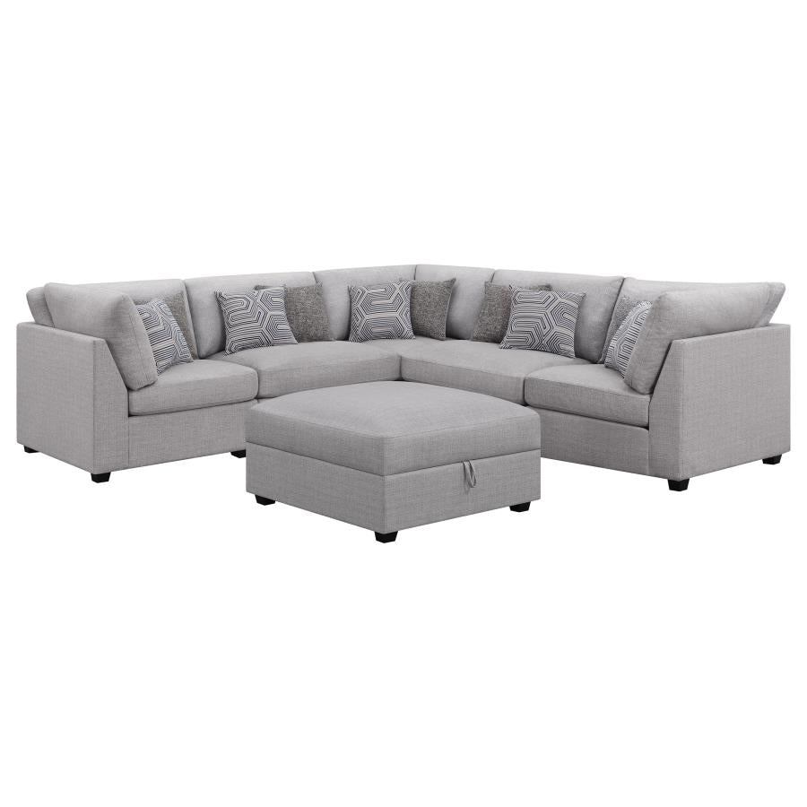 Cambria Grey 6 Pc Sectional