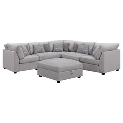 Cambria Grey 6 Pc Sectional