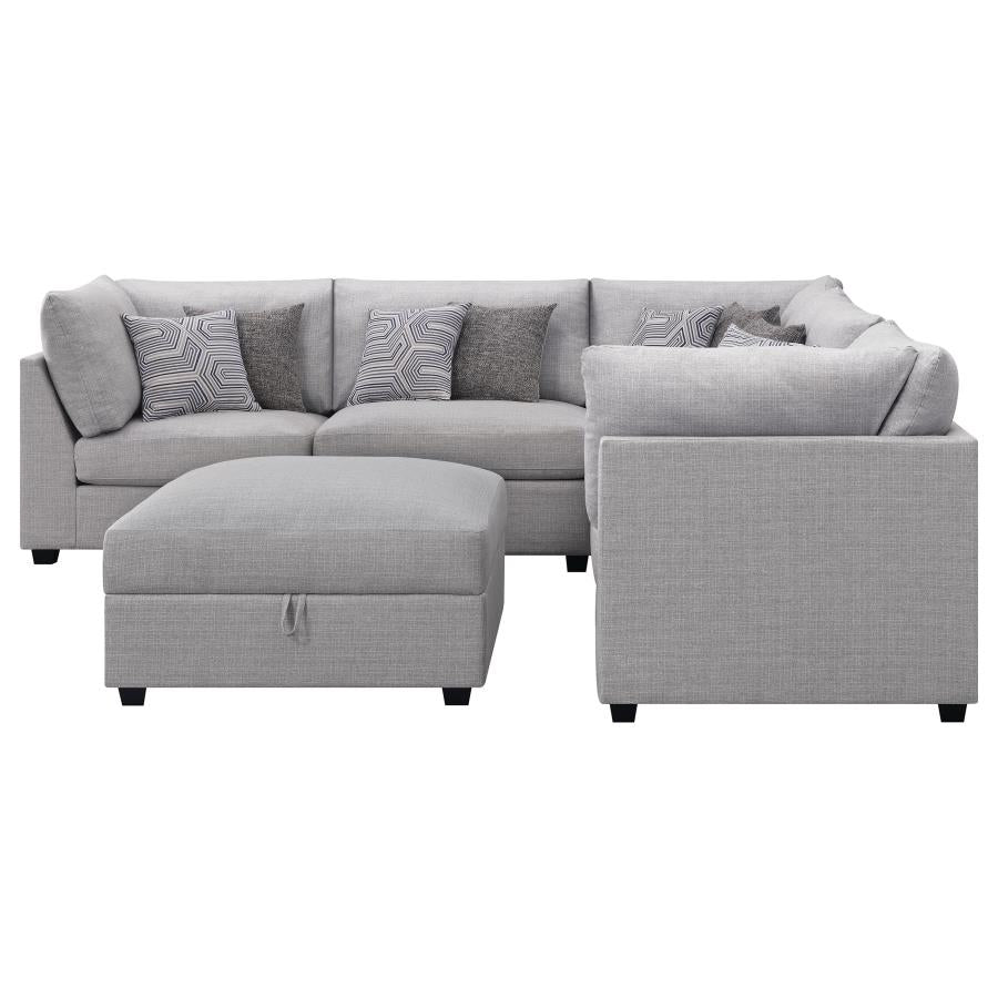Cambria Grey 6 Pc Sectional