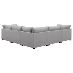 Cambria Grey 6 Pc Sectional