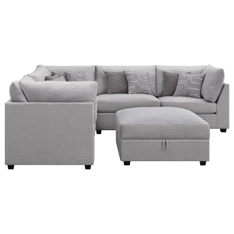 Cambria Grey 6 Pc Sectional
