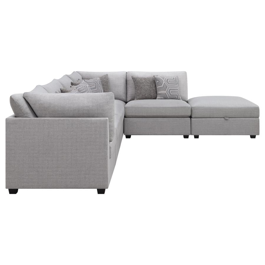 Cambria Grey 6 Pc Sectional