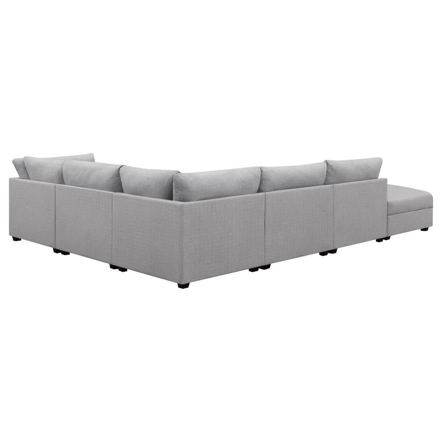 Cambria Grey 6 Pc Sectional