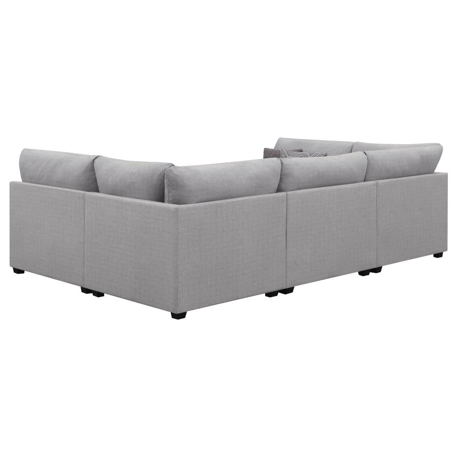 Cambria Grey 6 Pc Sectional