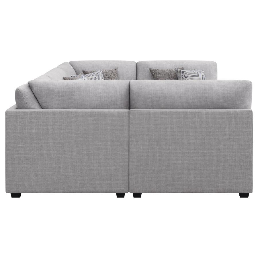 Cambria Grey 6 Pc Sectional