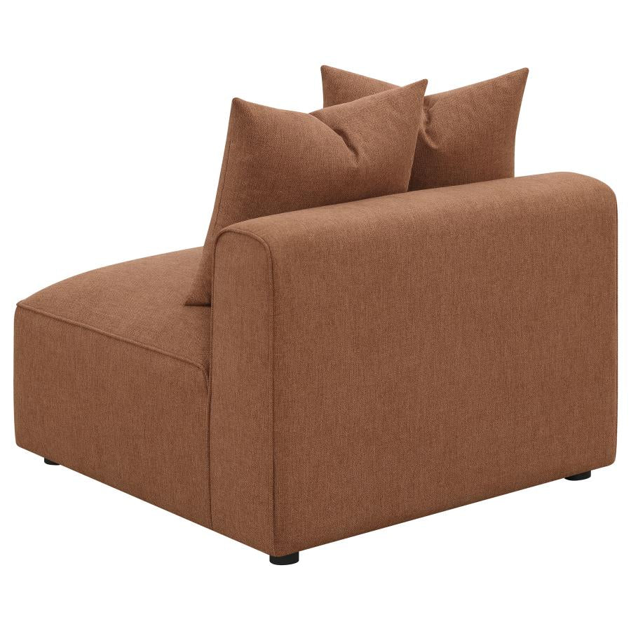 Jennifer Brown 6 Pc Sectional