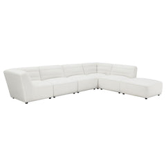 Sunny White 6 Pc Sectional