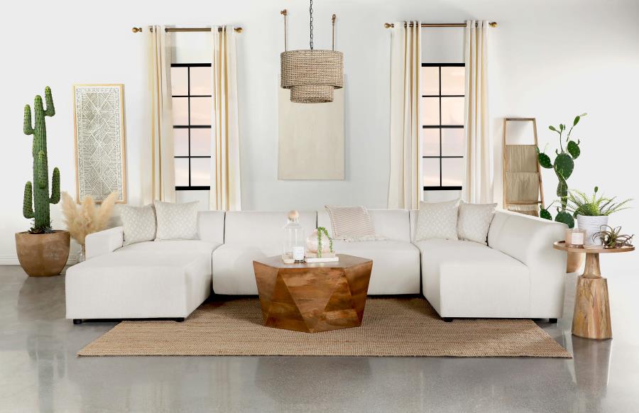 Freddie White 6 Pc Sectional