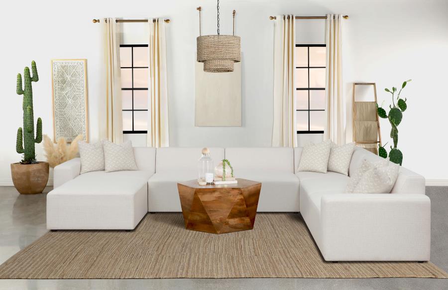 Freddie White 7 Pc Sectional