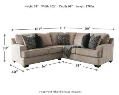 Bovarian 2-Piece Sectional - 56103S1