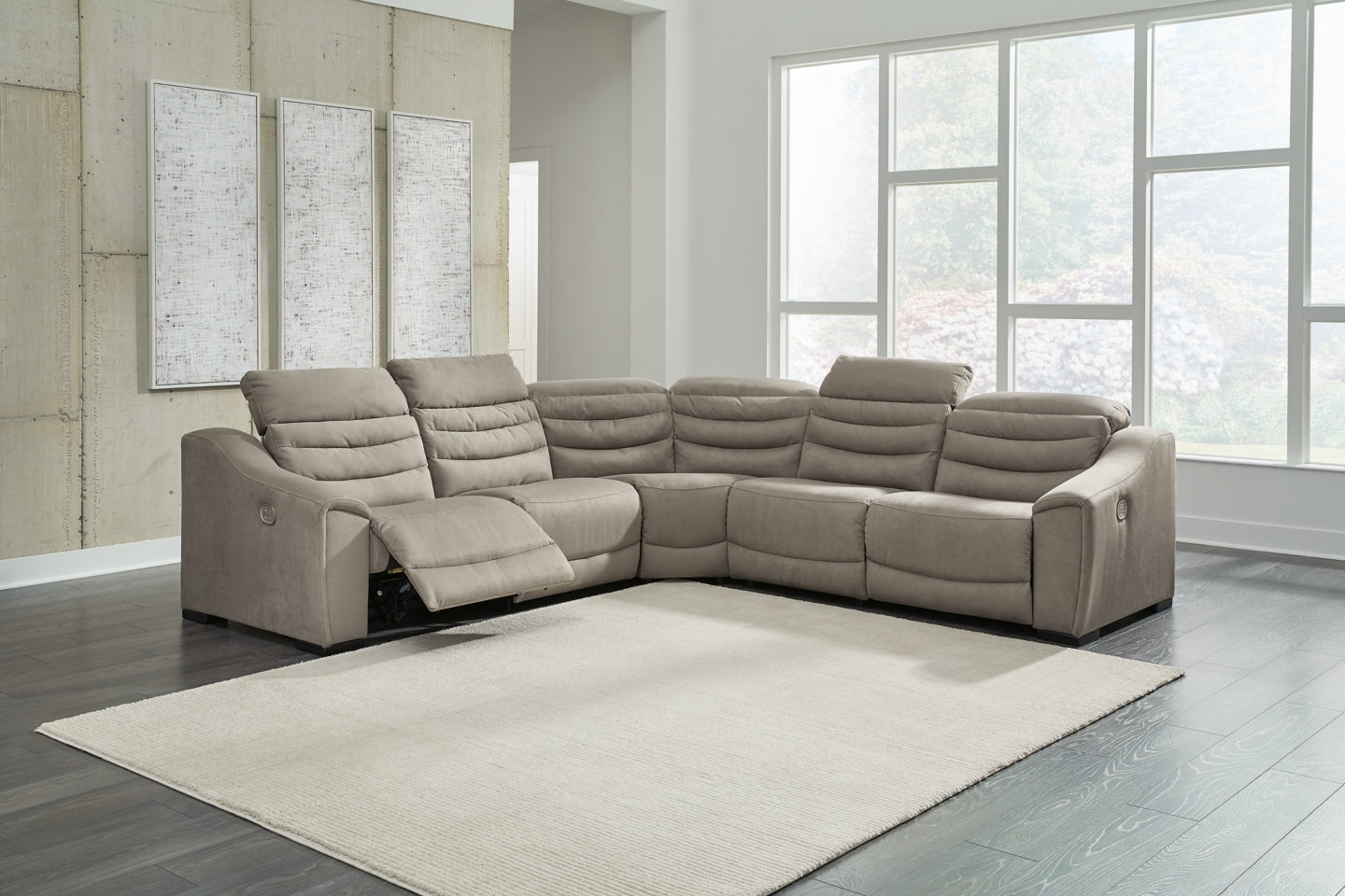 Next-Gen Gaucho 5-Piece Sectional with Recliner - PKG013097