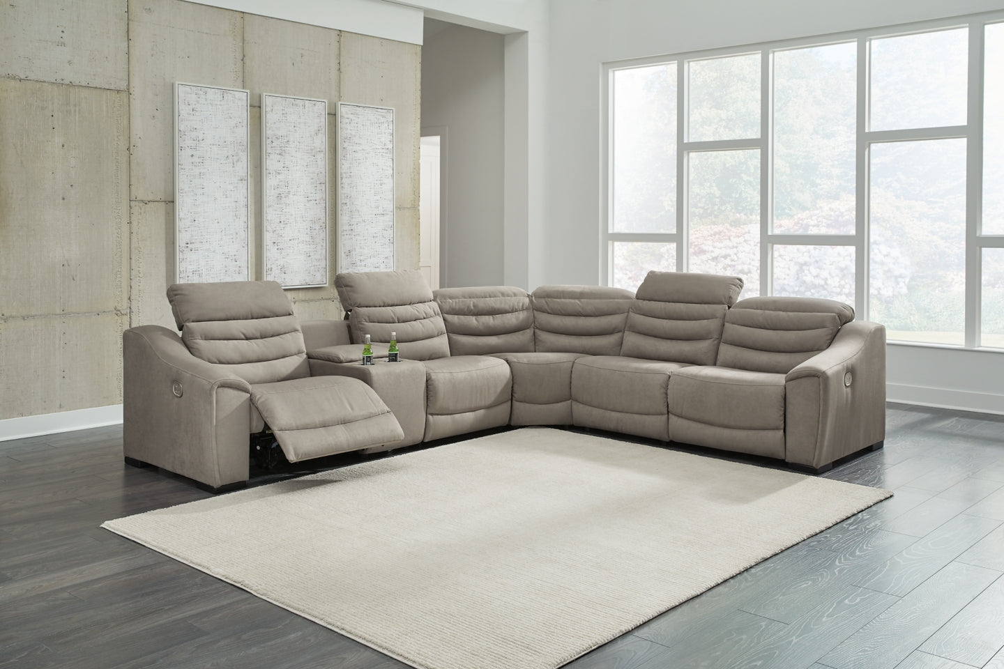Next-Gen Gaucho 6-Piece Sectional with Recliner - PKG013102