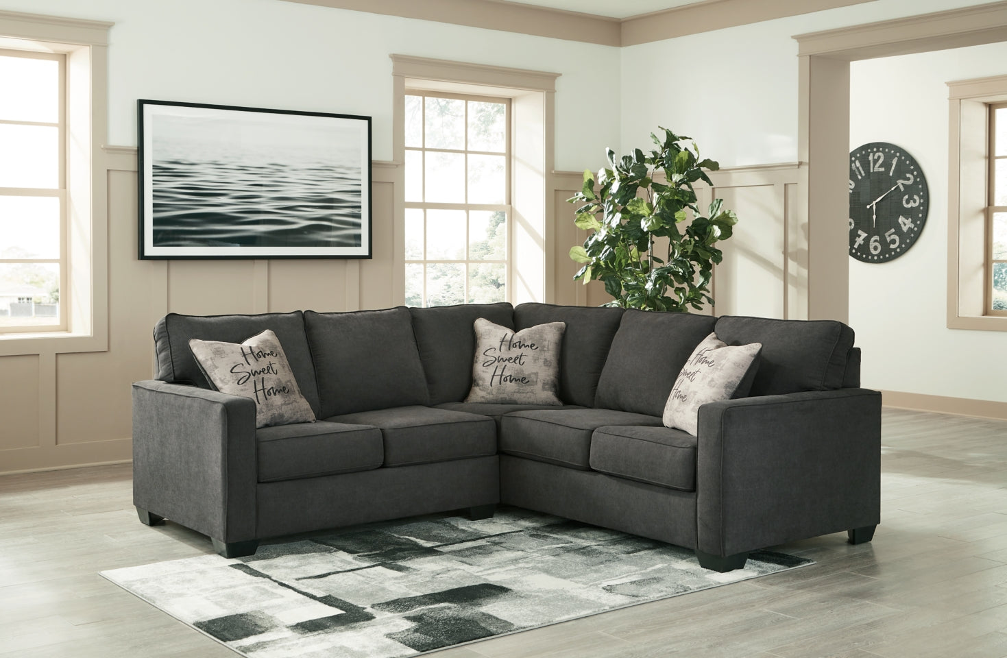 Lucina 3-Piece Sectional with Ottoman - PKG013120
