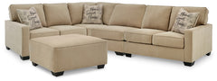 Lucina 3-Piece Sectional with Ottoman - PKG013135