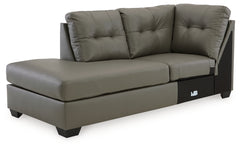 Donlen 2-Piece Sectional with Ottoman - PKG013147