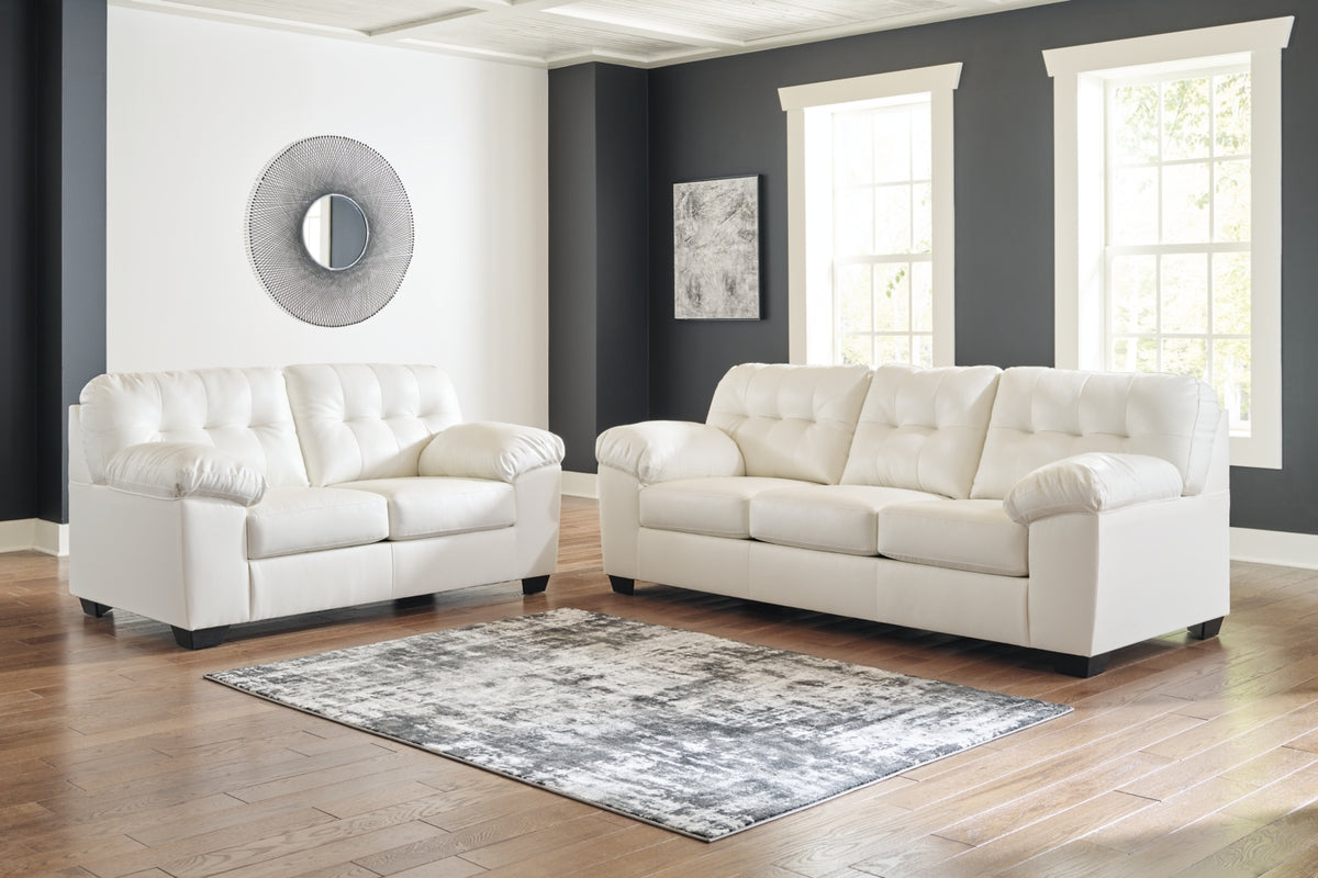 Donlen Sofa and Loveseat