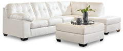Donlen 2-Piece Sectional with Ottoman - PKG013152