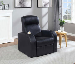 Cyrus Black Recliner