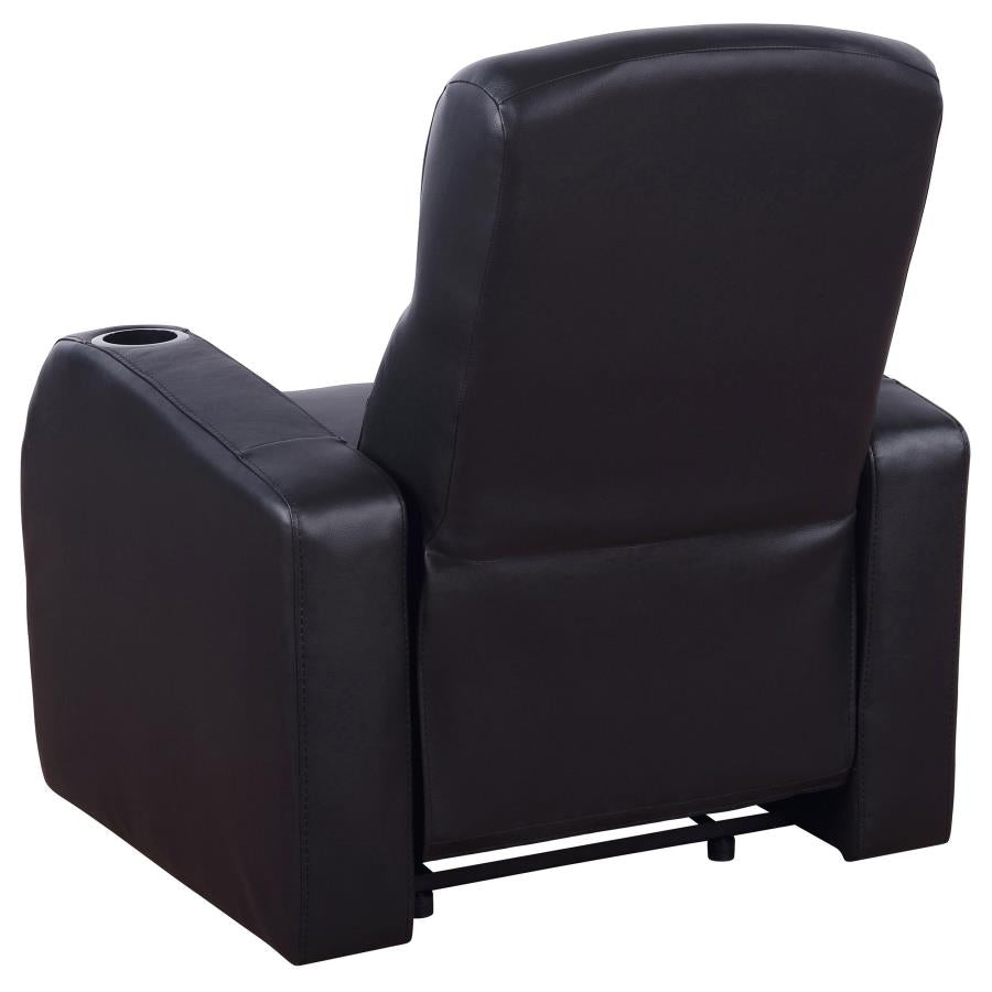 Cyrus Black Recliner