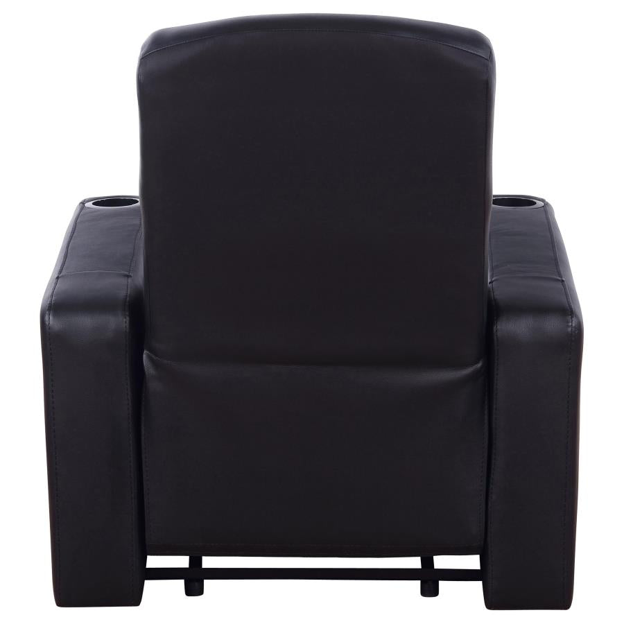 Cyrus Black Recliner
