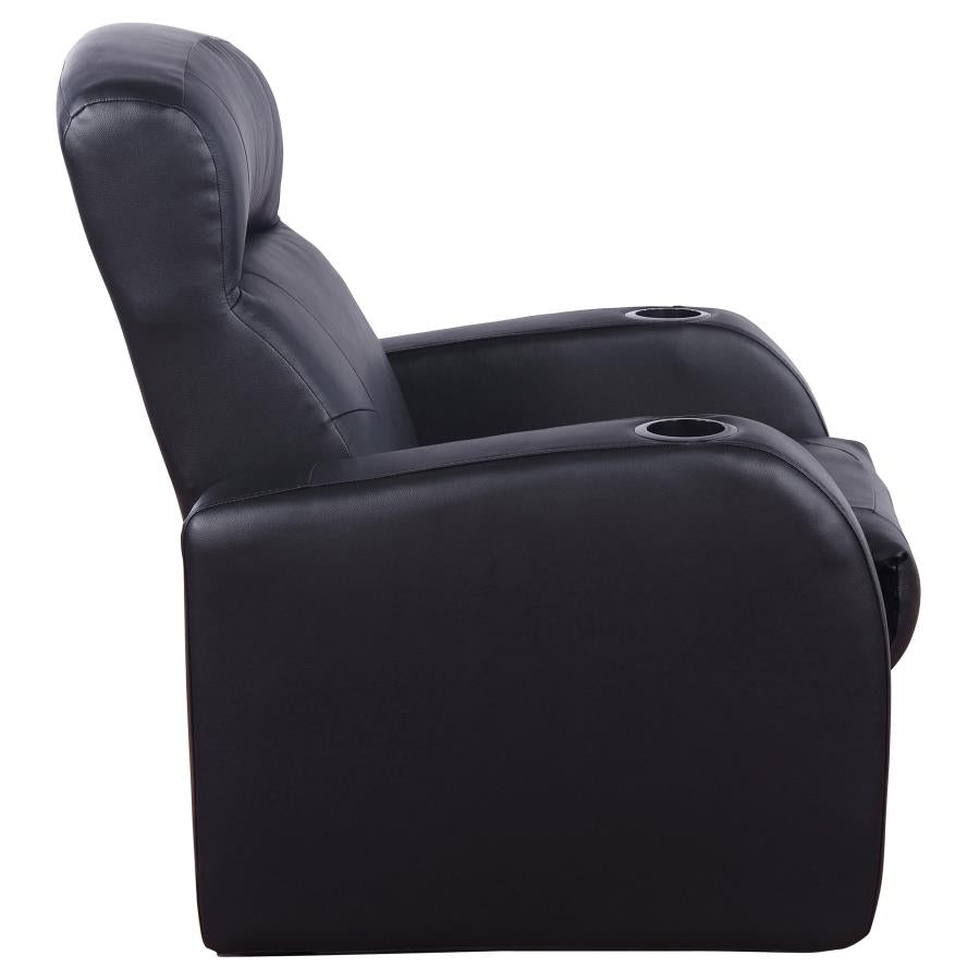Cyrus Black Recliner