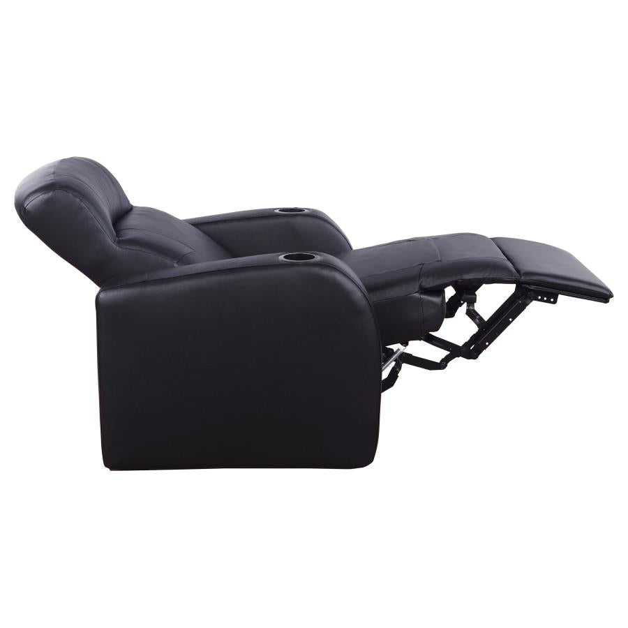 Cyrus Black Recliner