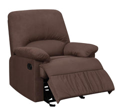 Brown Glider Recliner
